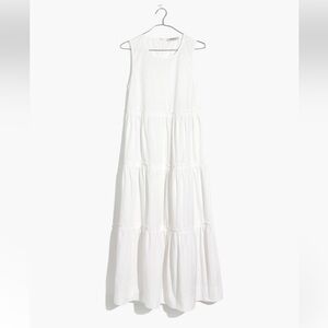 Madewell Cattail Tiered Dress